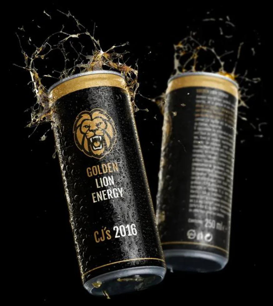 Produit Golden Lion Energy